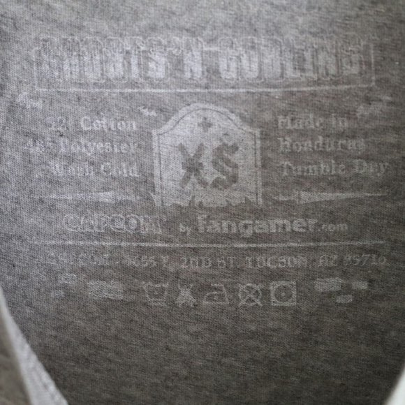 3/$15 Ghosts n Goblins Firebranded Graphic Tee NWT! - Gray, Size XS - Picture 12 of 16